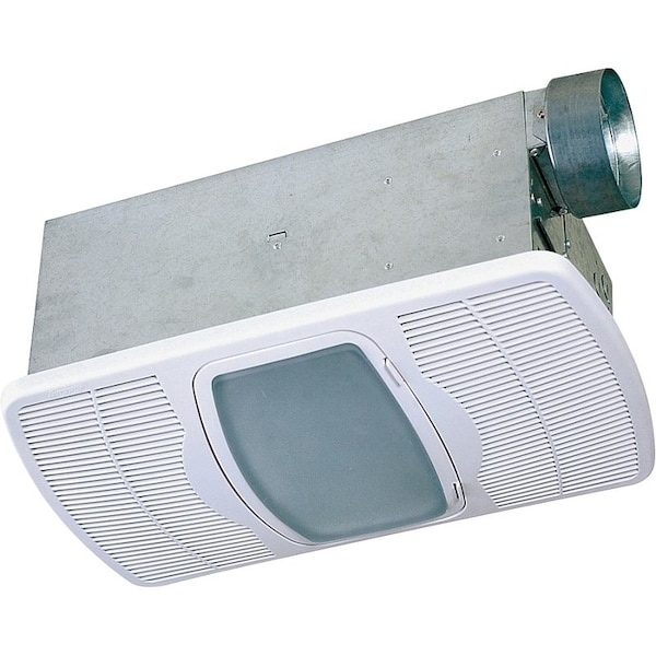 Air King AK55L Exhaust Fan, 120 V, 54 W, 4 in Duct, Round Grill AK55L - main