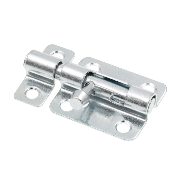 Prime-Line Door and Gate, Slide Barrel Bolt Latch 2-1/2 inch with Screws, Zinc Plated, Rust Resistant U 117530 - main