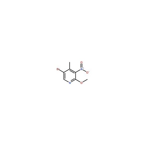 Ak Scientific 5-Bromo-2-methoxy-3-nitro-4-picoline (25g), CAS 884495-14-1 X6614-25g - main