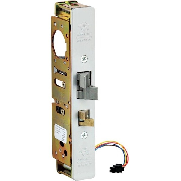 Adams Rite Elec Mortise Deadlatch, 1-1/8" BS, Monitored, US10B 4300-3M-201-313 - main