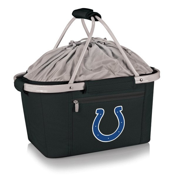 Picnic Time Family Of Brands NFL Indianapolis Colts - Metro Basket Collapsible Cooler Tote 645-00-175-144-2 - main