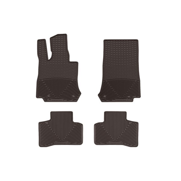 Weathertech Cocoa, Front and Rear All Weather Floor Mats W442CO-W443CO - main