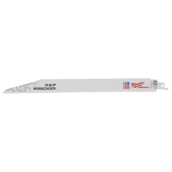 Milwaukee Tool The WRECKER Multi-Material SAWZALL Blade 12" 7/11TPI 25pk 48-00-8711 - main