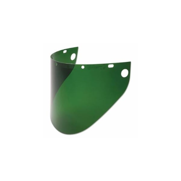 Honeywell Fibre-Metal High Performance Faceshield Windows, , Dark Green, Extended View, 19-3/4 in W x 9 in L 280-4199DGN - main