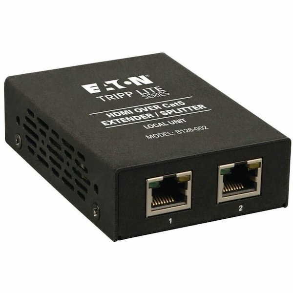Tripp Lite 2-PORT HDMI OVER CAT5/CAT6 A/V EXTENDER / VIDEO SPLITTER 1080P 150 FT B126-002 - main