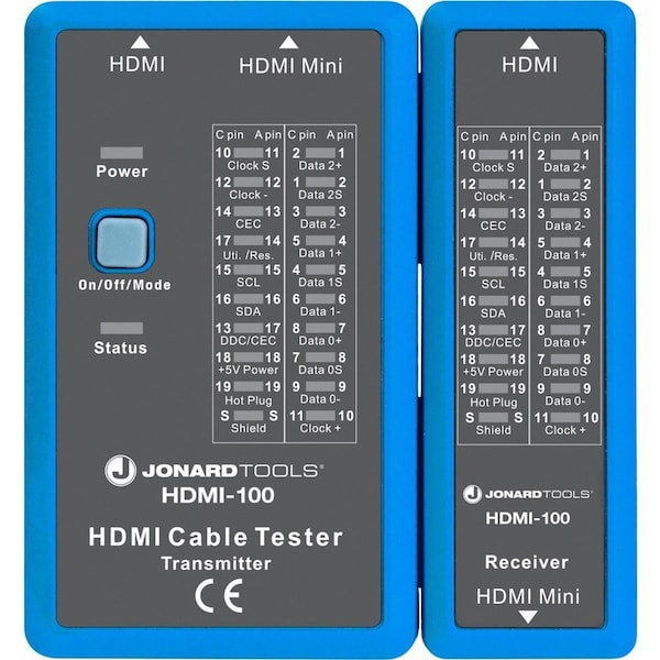 Jonard Tools HDMI CABLE TESTER HDMI-100 - main