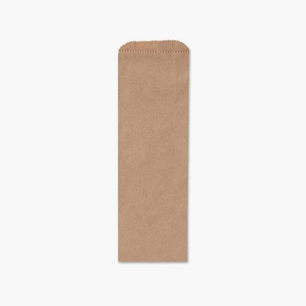 Nashville Wraps Brown Kraft Wine Bottle Paper Bags, 5x2x16, 1000PK MBWNA - main