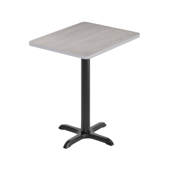Flash Furniture Rectangle 24 in W, 30 in L, Gray XU-GYTB-2430-T2222-GG - main