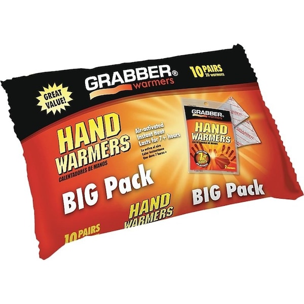 Grabber Warmers Hand Warmer Heat Treat 10 Pack HWPP10 - main