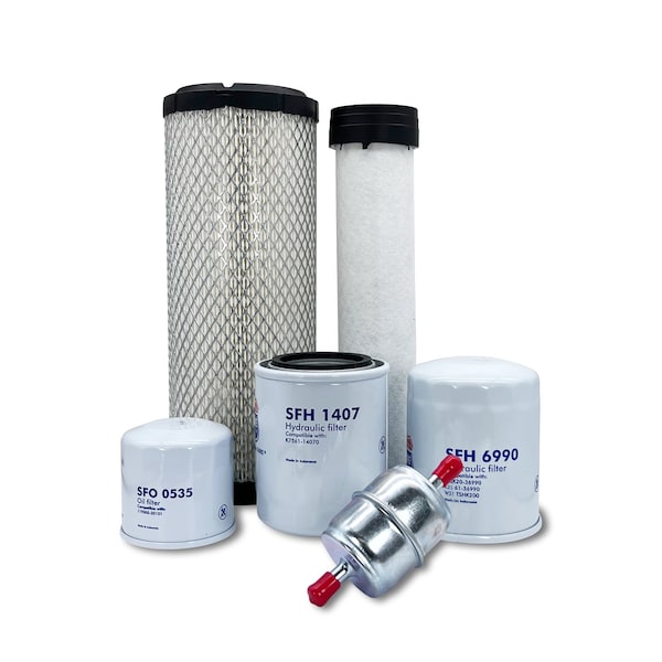 Hero Preventative Maintenance Kit Kubota RTV900XTW Utility Vehicle High Mount Air Cleaner MSU-KA-0595 - main