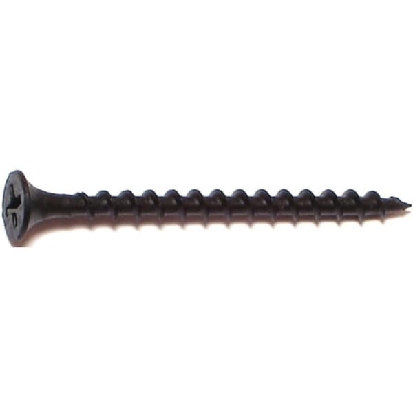 Midwest Fastener Drywall Screw, #6 x 2 in, Steel, Flat Head 10509 - main