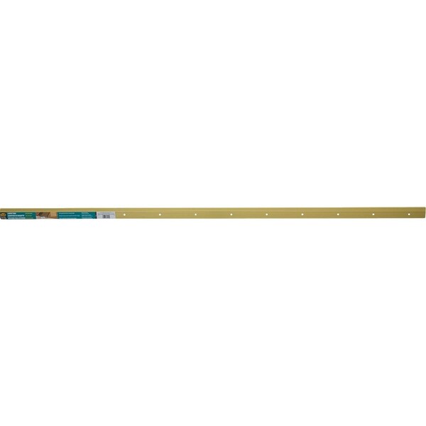 M-D Building Products Building Products 2'' X 72'' Satin Brass Aluminum Carpet Trim with Screw Nails 79251 - main