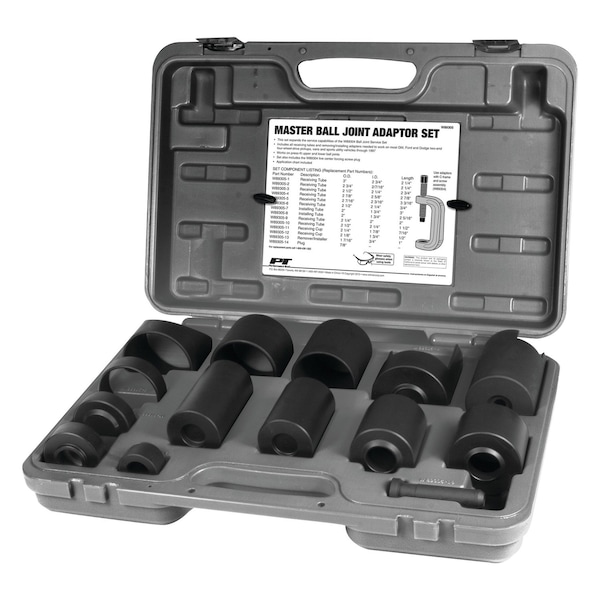 Performance Tool Master Ball Joint Adapter Set, GM Ford Dodge Trucks Vans SUVs W89305 - main