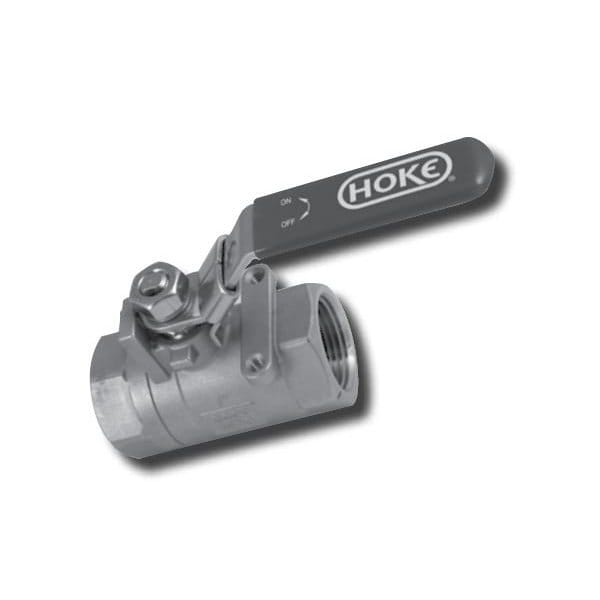 Hoke 7500 Series 2-Piece Standard Port Ball Valves, 2in FNPT x 2in FNPT, 2000 PSI 7510F32Y - main