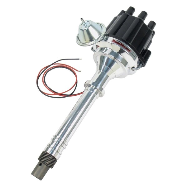 Pertronix Automotive Billet Distributor for Chevrolet V8, Black PTRD100700 - main