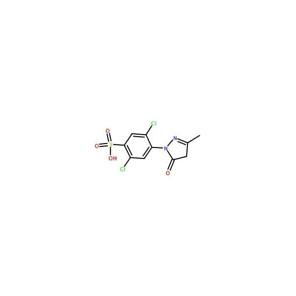Ak Scientific 1-(2', 5'-Dichloro-4'-sulfophenyl)-3-methyl-5-pyrazolone monohydrate (1g), CAS 84-57-1 P084-1g - main