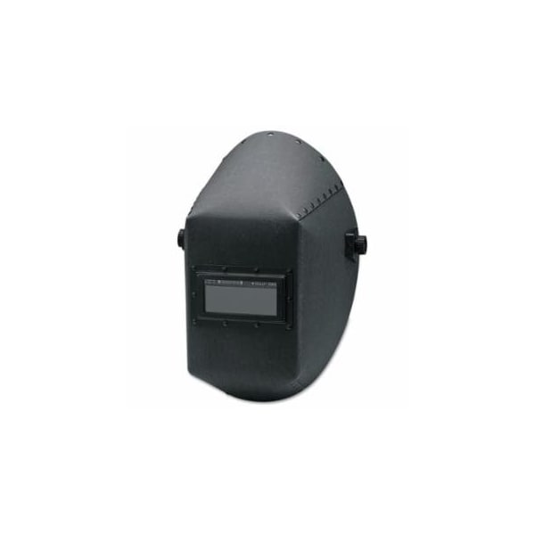 Huntsman WH20 411P Fiber Shell Welding Helmet, SH10, Black, Fixed Front, 2 in H x 4-1/4 in W 138-14527 - main