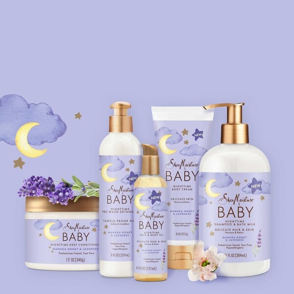 Shea Moisture Baby Manuka Honey and Lavender Shampoo Bath Milk, 13 Fluid Ounce, 4PK 68665779 - main