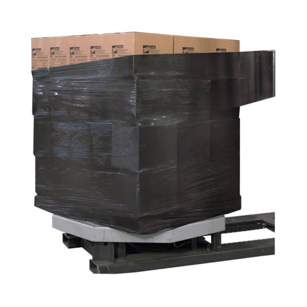 Partners Brand Blown Mach Stretch Film, 20x80Gx5000ft, 20" W x 5000' L, Black MSF2080BLK - main