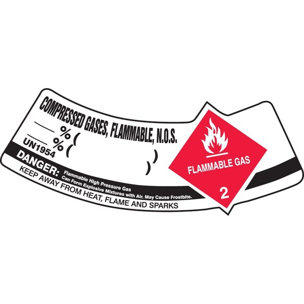 Accuform CYLINDER SHOULDER LABELS MCSLCORXVE - main