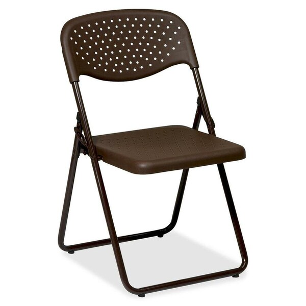 Office Star Folding Chair, Mocha, PK4 FC8000NB-1 - main