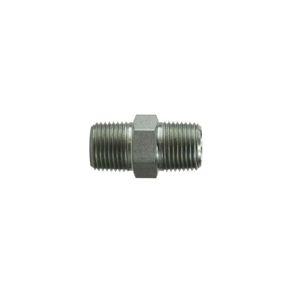 Midland Industries NIPPLE HEX 1/2IN MPT 1/2IN MPT STL 54048 - main