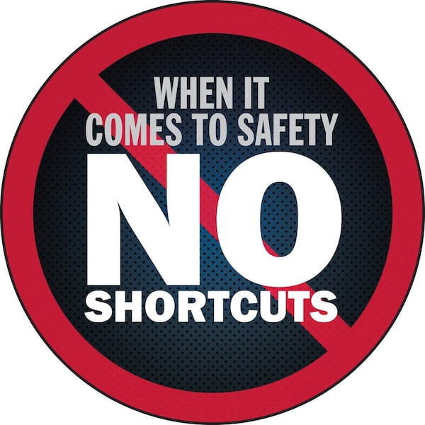 Accuform HARD HAT STICKERS WHEN IT COMES LHTL158 - main