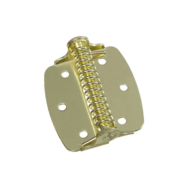 National Hardware V628 Series Cabinet Spring Hinge, Brass, 2PK N240-481 - main