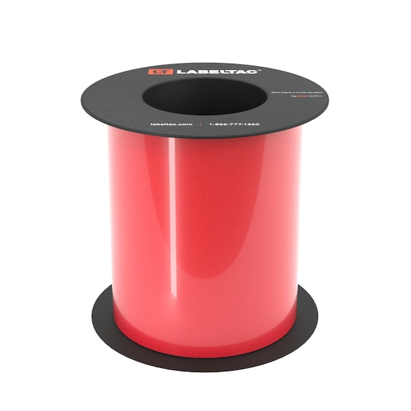 Labeltac Safety Grade Reflective Label Supply 6in x 75ft LT9, Red LT604SGRF-C - main