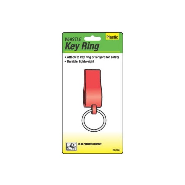 Hy-Ko Prod Co Plas Whistle Key Ring KC160 - main