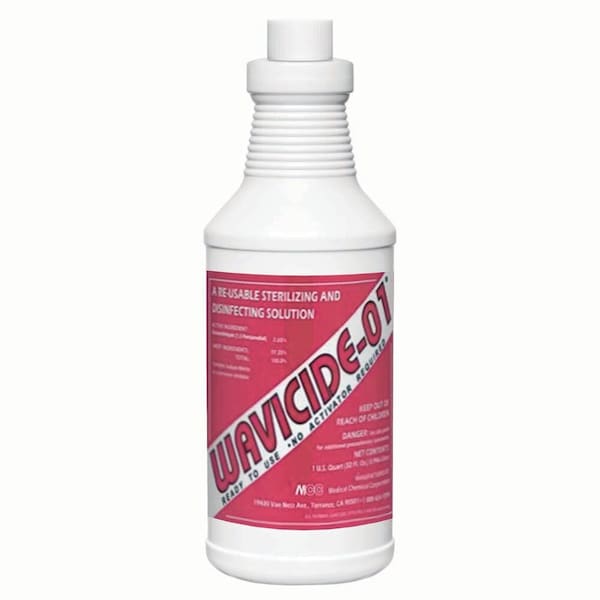 Jorgensen Laboratories Wavicide Sterilizing Solution, Quart J0881 - main