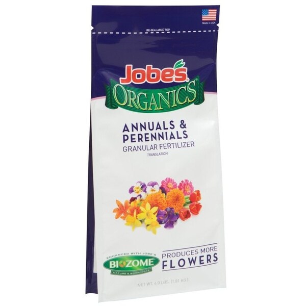 Jobes Organics 4LB AnnPeren Fertilizer 09627 - main