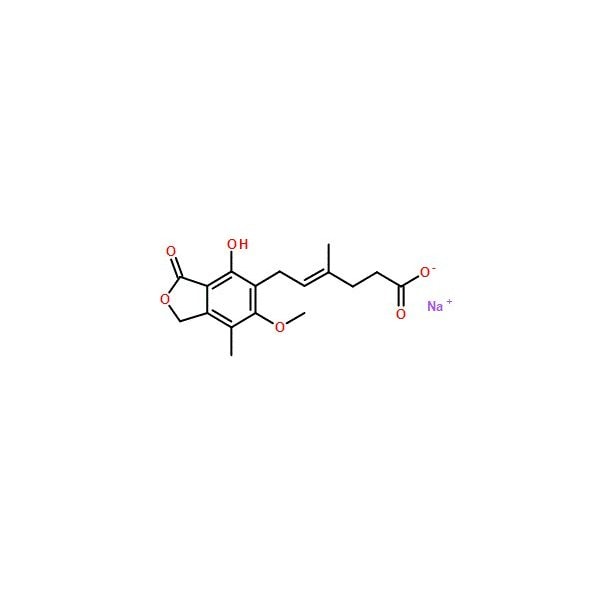 Ak Scientific Mycophenolate sodium (25mg), CAS 37415-62-6 V1800-25mg - main