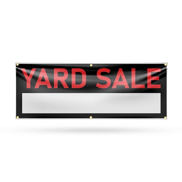 Signmission Yard Sale, 24 Inch x 72 Inch, Vinyl Banner B-72-30949 - main