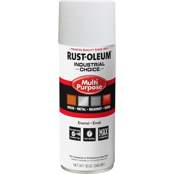 Rust-Oleum 1600 Industrial Choice Spray Paint, 12 oz, Aerosol, Spray 1692830V - main