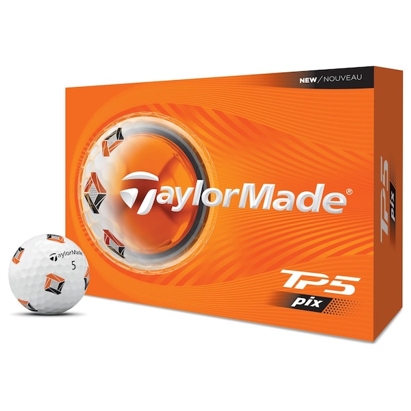 Taylormade TP5 Pix Golf Balls, 12PK 112410 - main