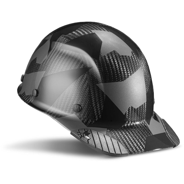 Lift Safety DAX Carbon Fiber Cap Brim (Black Camo) - ANSI-C, TYPE 1 HDCC-20CK - main