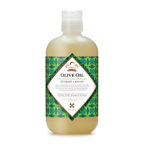 Nubian Heritage Hydrate Plus Revive Olive Oil Shampoo, 12.3 Fluid Ounce, 12PK 68719174 - main