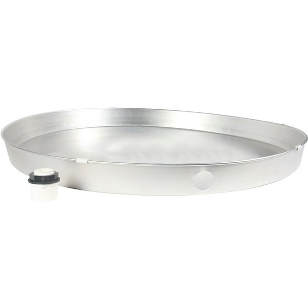 Camco Usa Recyclable Drain Pan, Aluminum, For: Gas or Electric Water Heaters, 28 in ID x 2-1/4 in D 20850 - main