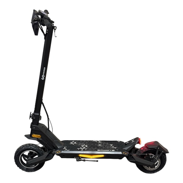 Gopowerbike GoDelta Foldable Electric Scooter 28 mph Max Speed and 1000W Motor ES3BLK - main