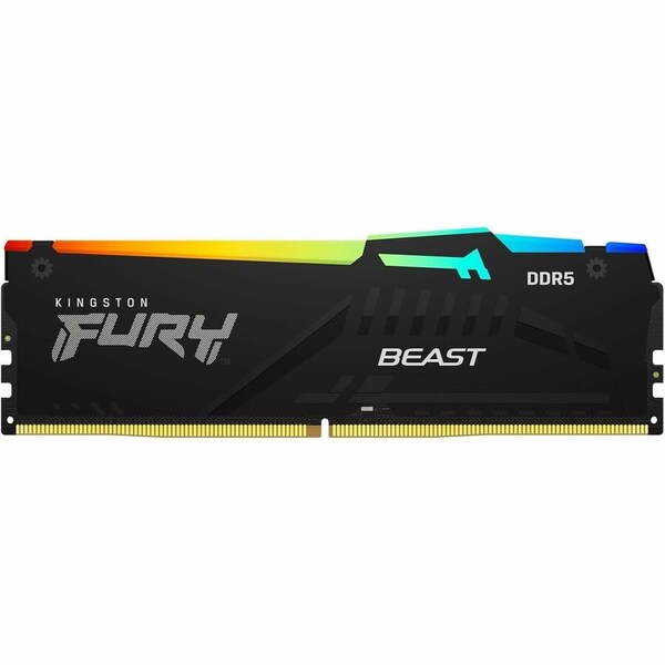 Kingston 32GB 5200MT/s DDR5 CL40 DIMM FURY Beast RGB KF552C40BB2A-32 - main