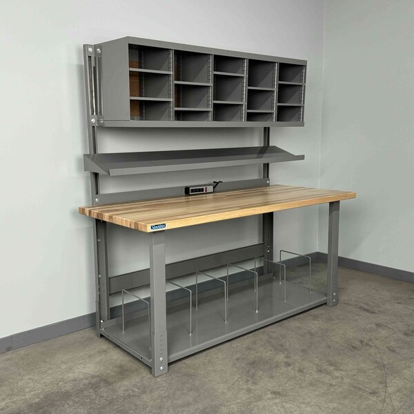 Stackbin Workbenches, 72" W, 1000 lb. M7236BDX-BL - main