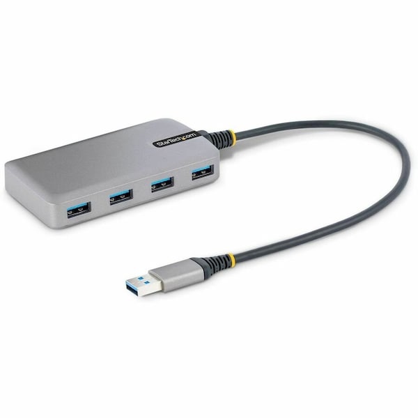 Startech.Com 4-PORT USB HUB, USB 3.0 5GBPS, BUS POWERED USB-A TO 4XA HUB W/OPTIONAL AUX POWER INPUT, 5G4AB-USB-A-HUB - main