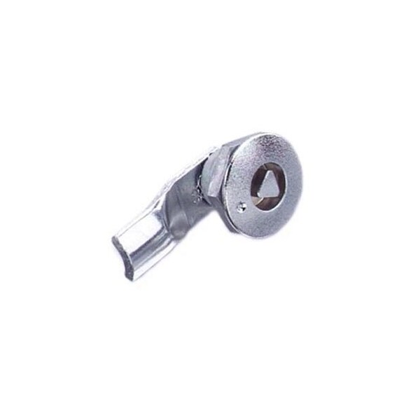 Southco Quarter-Turn Cam Latch, 8 mm Triangle Recess, 6mm .24 in Grip, Not Sealed Zinc Alloy E5-1-031-040 - main
