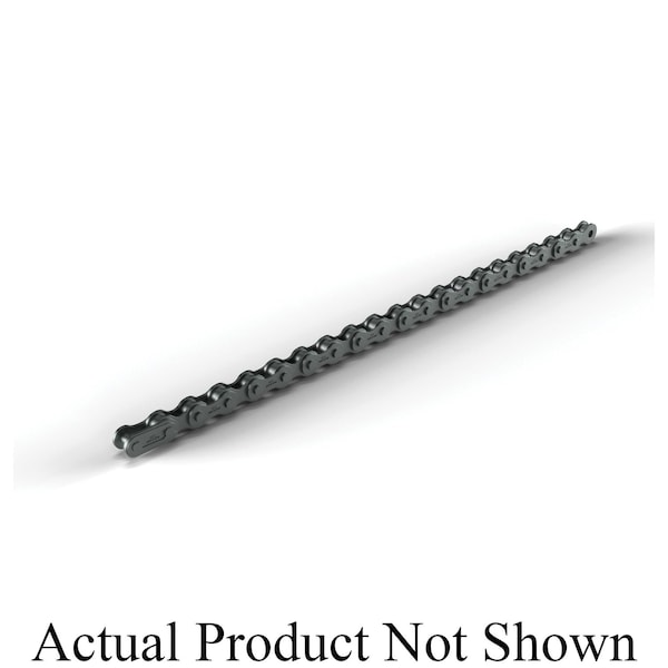 Hkk Chain Riveted Standard Roller chain, 250 ft OAL, 1/2 P, 0.306 Dia x 1/4 in W Roller, Alloy Steel RC041R1E - main