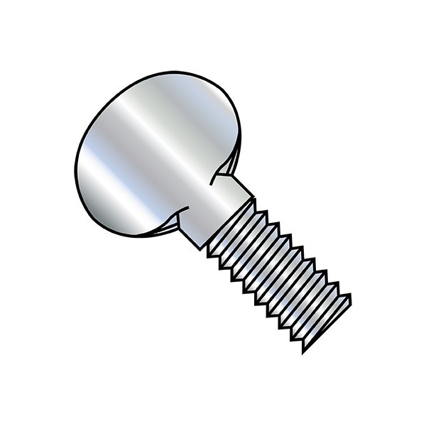 Zoro Select 10-32X5/8 Ft Thumb Scr Plain Zinc, 2000Pk 1110T - main