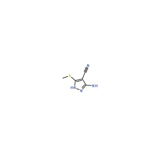 Ak Scientific 3-Amino-5-(methylthio)-1H-pyrazole-4-carbonitrile (5g), CAS 72760-85-1 1291AC-5g - main