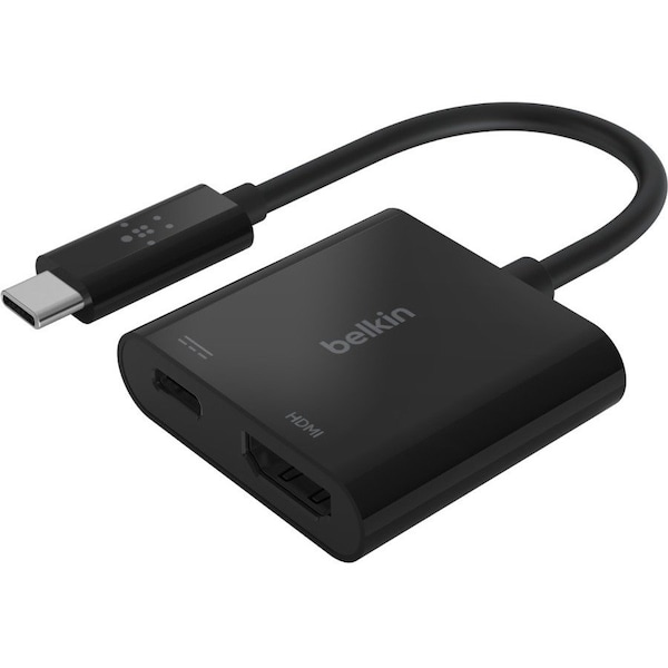 Belkin Usb C To Hdmi And Charge Adapter 60w, Black AVC002BTBK - main