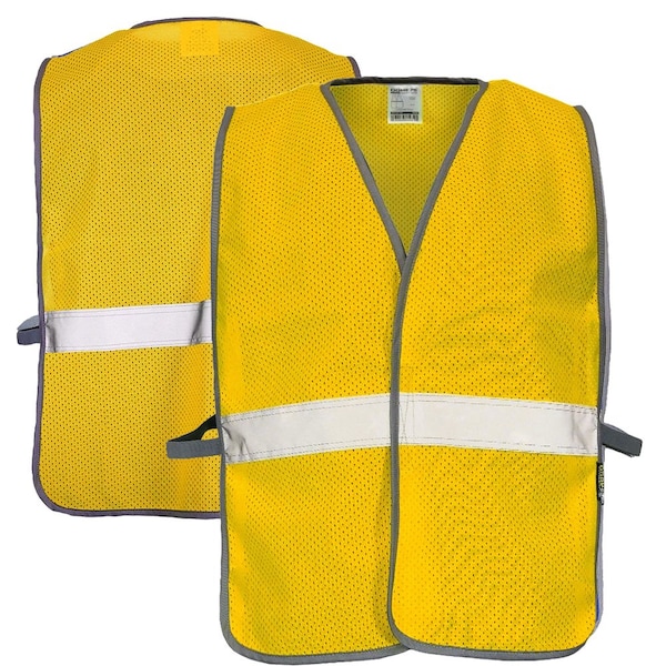 Dome75 Safety Vest One Size Class Non-ANSI/Enhanced Visibility , Hook and Loop DV1041/DV1081 - main
