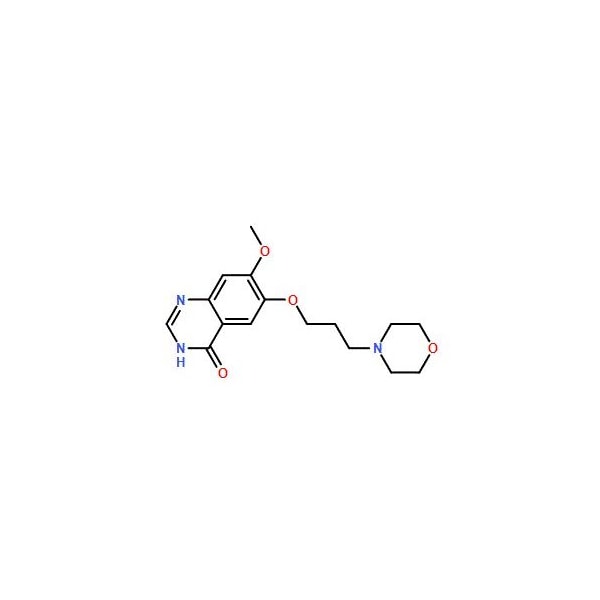 Ak Scientific 7-Methoxy-6-(3-morpholin-4-ylpropoxy)quinazolin-4(3H)-one (5g), CAS 199327-61-2 X2633-5g - main